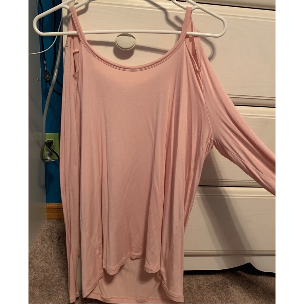 Victoria’s Secret Pink long sleeve open back shirt